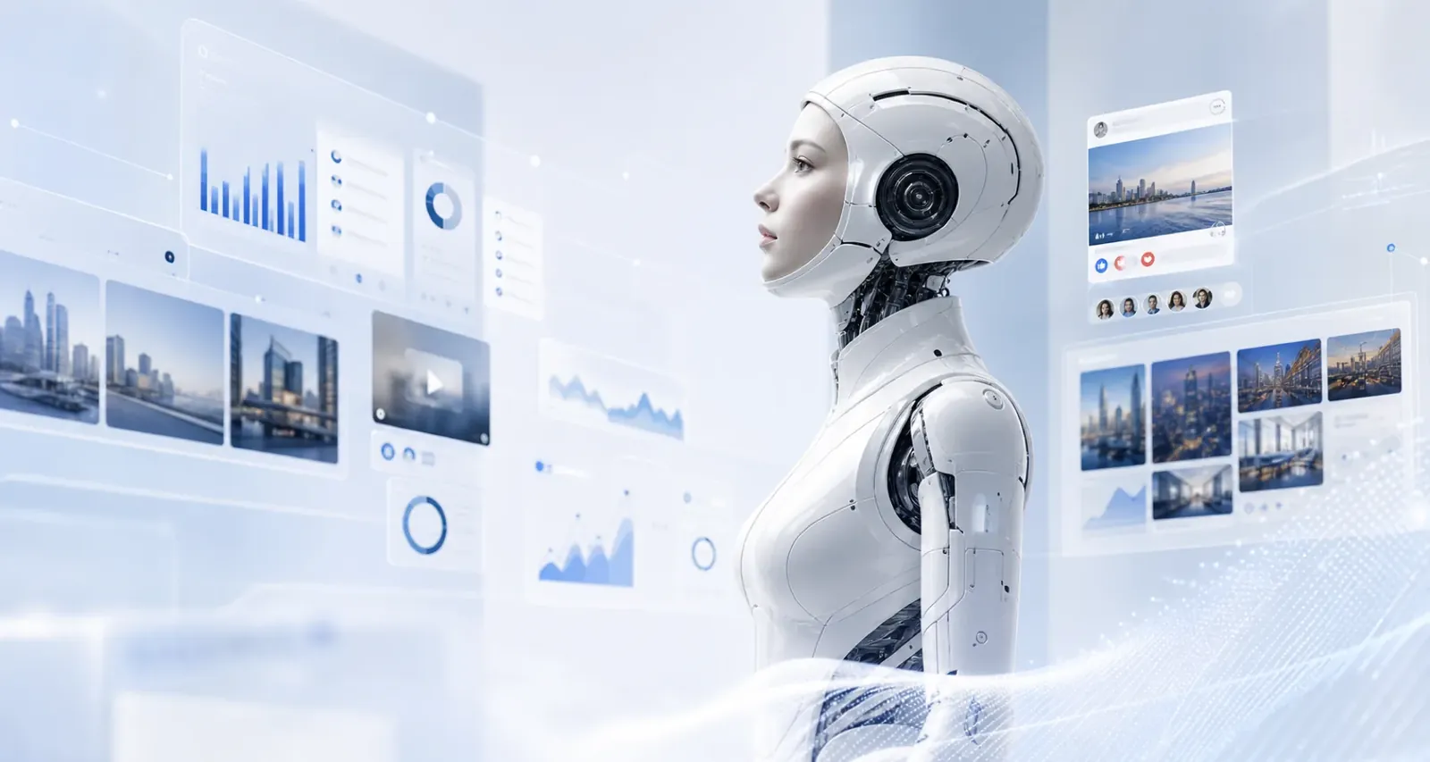 ExtroVision digital growth studio with AI signal layer and brand strategy system
